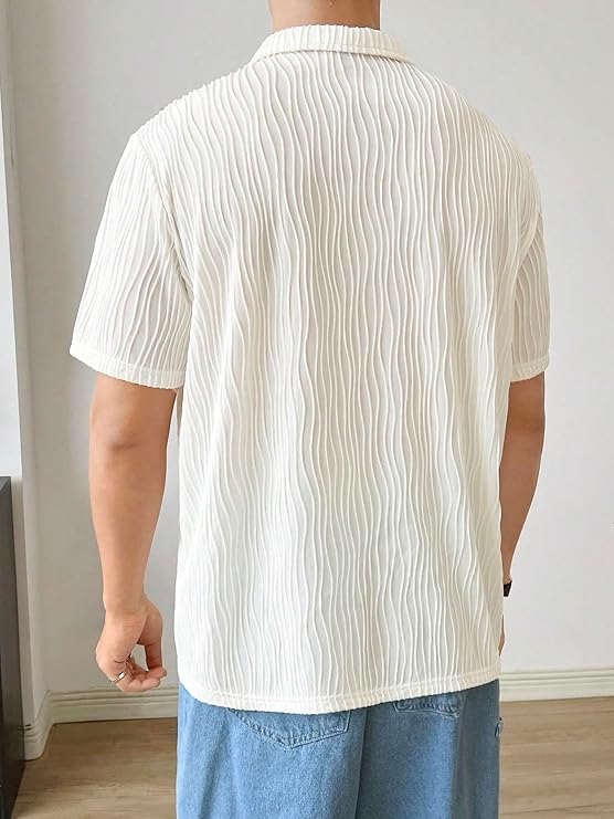 Leriya Fashion Cotton T-Shirt for Men – Soft Breathable Fabric | Regular Fit Half Sleeve Collar Tee for Summer Casual Wear - Image 2