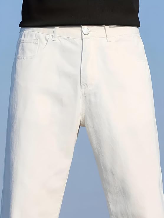 Ben Martin Men Jeans | Baggy Fit Jean's for Man | Loose Fit High Rise Denim | Dance Rap Rapping Style Pant for Men | Denim Cotton Jeans - Image 7