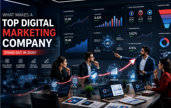 Top Digital Marketing Company helping businesses grow with SEO, PPC, AI, and digital marketing strategies in 2026